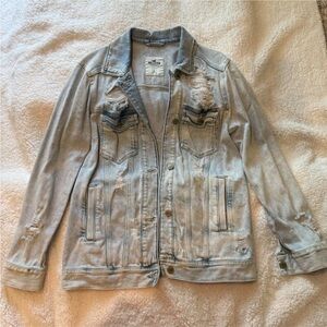 Distressed Denim Jacket